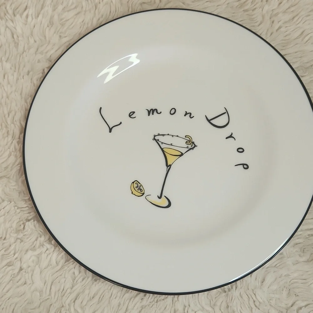 Pottery Barn Martini Dessert Plates